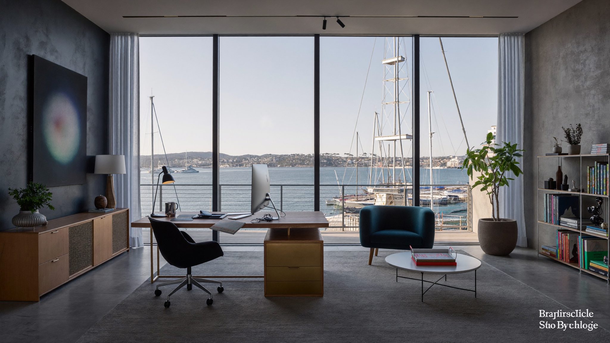 Modern office interior at Fiscal Bridge Advisory, Cape Town